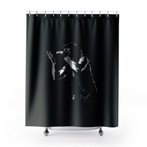 Ac Dc Rock Band Brian Johnson Shower Curtains