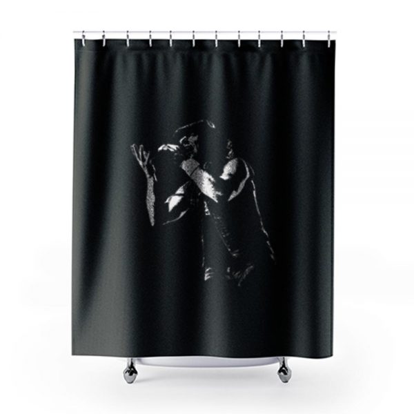 Ac Dc Rock Band Brian Johnson Shower Curtains