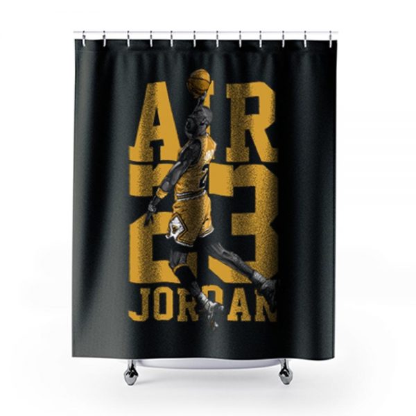 Air 23 Jordan Shower Curtains