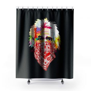 Albert Einstein Bandana Shower Curtains