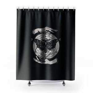 Alchemy Butterfly Occult Shower Curtains