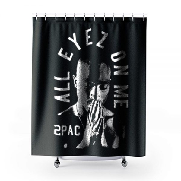 All Eyez On Me 2Pac Thug Life Shower Curtains