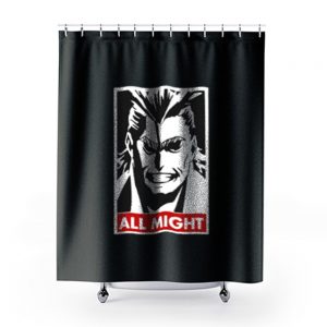All Might My Hero Academia Shower Curtains