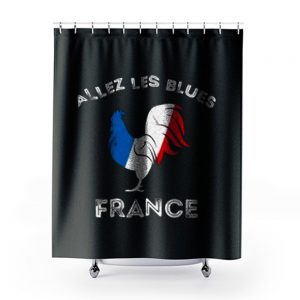 Allez Les Blues France Shower Curtains