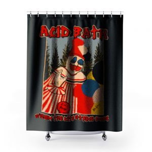 American Metal Band ACID BATH When The Kite String Shower Curtains