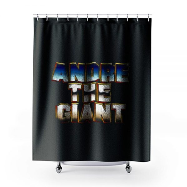 Andre The Giant Shower Curtains