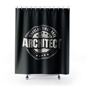 Architect Gift Shower Curtains