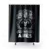 Aries Good Heart Filthy Mount Shower Curtains