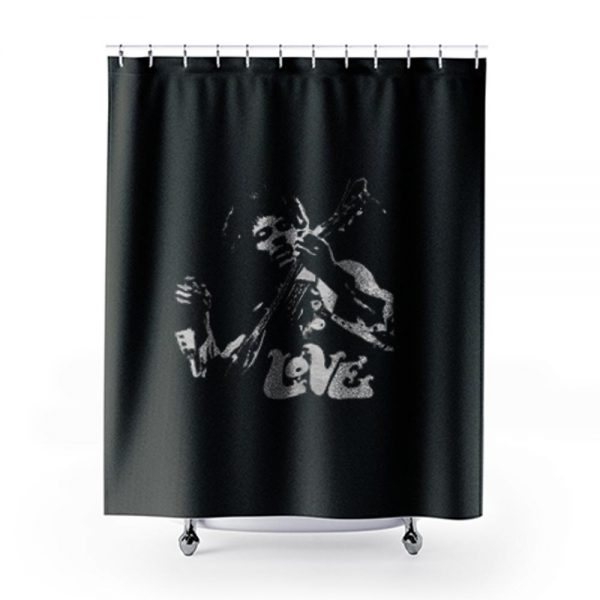 Arthur Lee Rock Band Shower Curtains