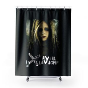 Avril Lavigne Pop Rock Music Shower Curtains