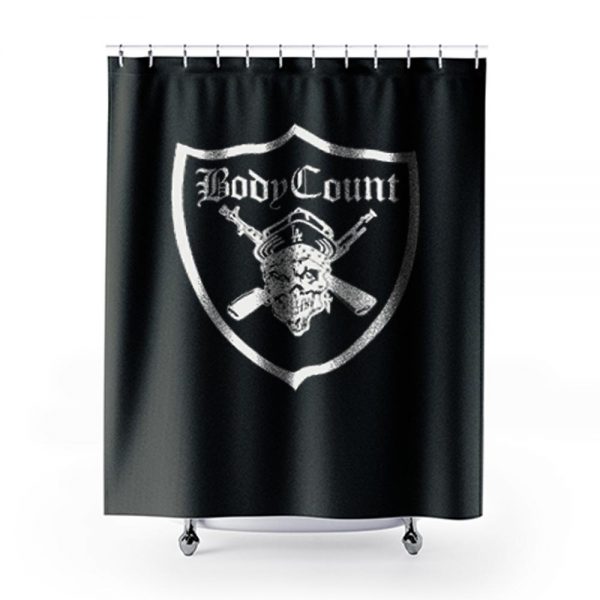 BODY COUNT SYNDICATE ICE T RAPCORE HEAVY METAL CYPRESS HILL Shower Curtains