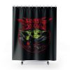 Baby Yoda Metal Heavy Metal Band Shower Curtains