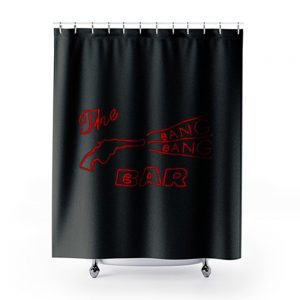 Bang Bang Bar Twin Peaks David Lynch Shower Curtains