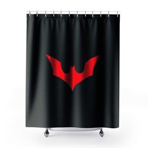 Batman Beyond Logo Shower Curtains