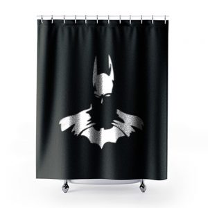 Batman Bust Shower Curtains