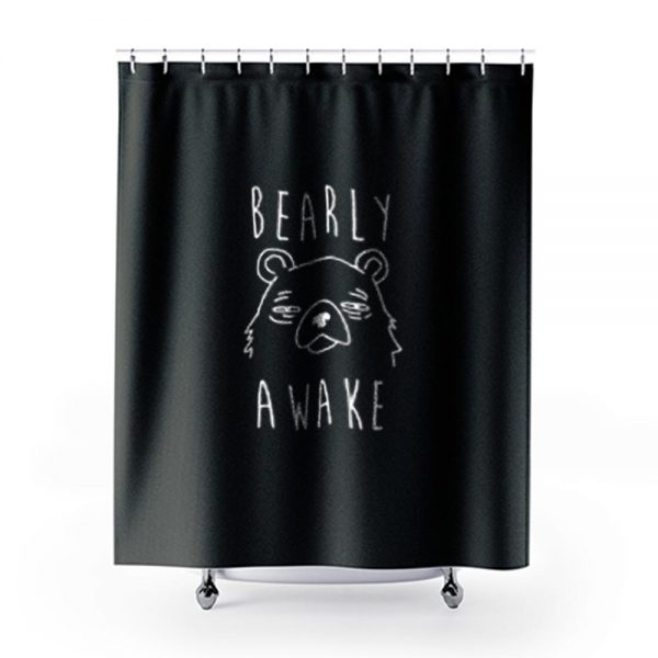 Bearly Awake Shower Curtains