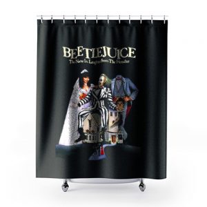 Beetlejuice American horror comedy Shower Curtains