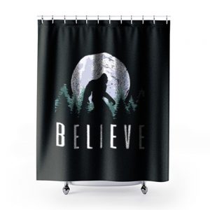 Believe Nature Moonlight Big Foot Shower Curtains