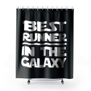 Best Runner In The Galaxy Shower Curtains