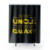 Best Uncle In The Galaxy Shower Curtains