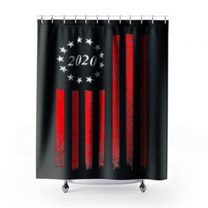 Betsy Ross 2020 Election Shower Curtains