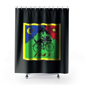 Bicycle Day Shower Curtains