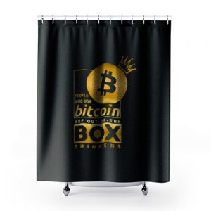 Bit Coin Billionaire Shower Curtains