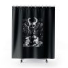 Black Hollow Nights Shower Curtains