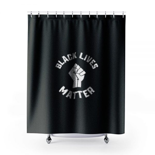 Black Lives Matter Hands Shower Curtains