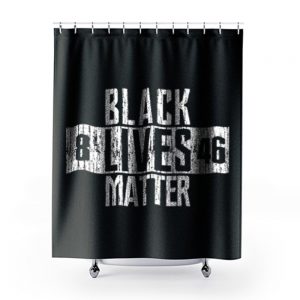 Black Lives Matter Protest Classic Shower Curtains