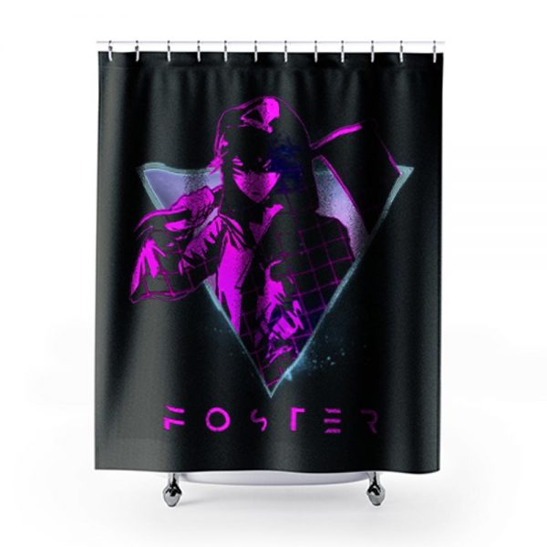 Blue Isaac Zack Foster Angels of Death Shower Curtains