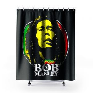 Bob Marley Regge Music Legend Shower Curtains