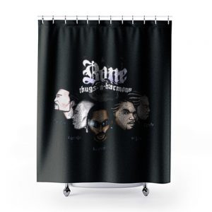 Bone Thugs N Harmony Rap Hip Hop Music Shower Curtains