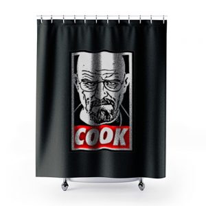 Breaking Bad Cook Funny Hipster Shower Curtains