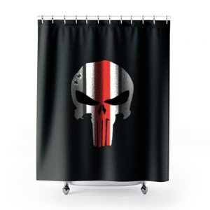 Buckeyes Punisher Shower Curtains