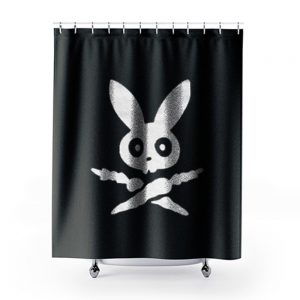 Bunny Skull Shower Curtains
