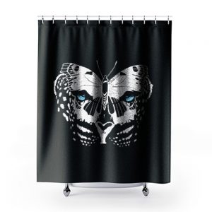 Butterfly Leopard Shower Curtains