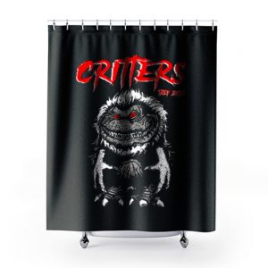 CRITTERS science fiction comedy horror Shower Curtains