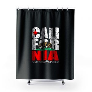 California Republic Shower Curtains