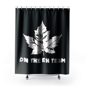 Canadian Pride Maple Leaf Shower Curtains