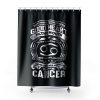 Cancer Good Heart Filthy Mount Shower Curtains