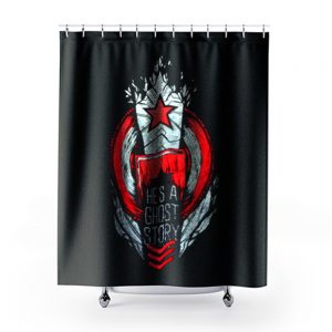 Captain America Winter Soldier Shower Curtains