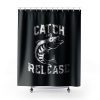 Catch And Release Shower Curtains