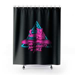 Cats On Synthesizers In Space Shower Curtains