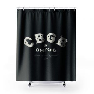 Cbgb Omfug Shower Curtains
