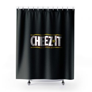 Cheez It Logo Shower Curtains
