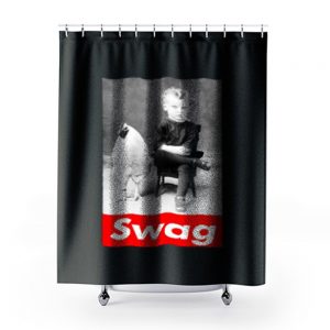 Chicken Funny And Kid Swag Shower Curtains