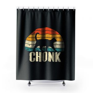 Chonk Cat Shower Curtains
