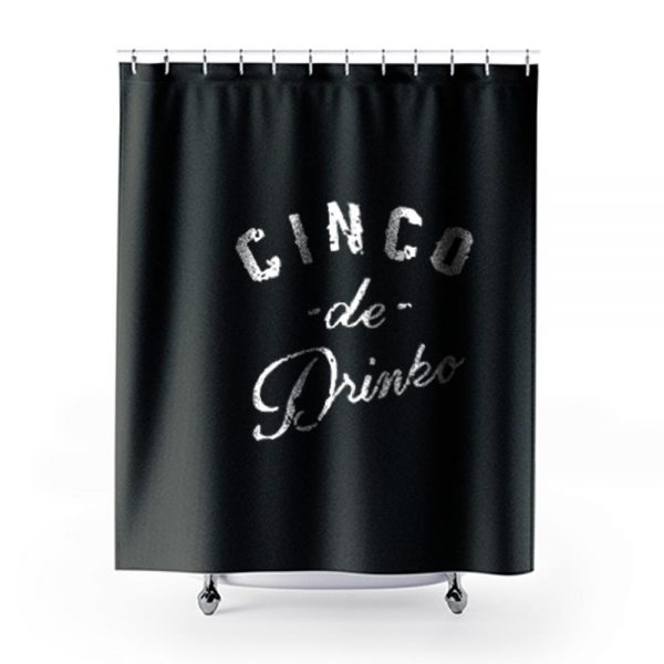 Cinco De Dinko Shower Curtains