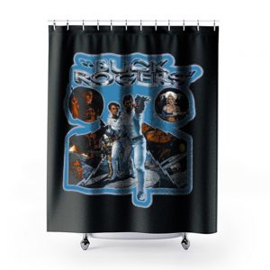 Classic Buck Rogers 25th Century Shower Curtains